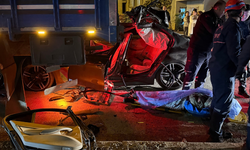 Kaza Yapan Kamyona Arkadan Çarpan Araçta 1 Ölü 2 Yaralı