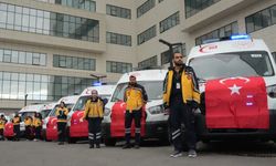 İzmir'de sağlık filosuna 45 yeni ambulans
