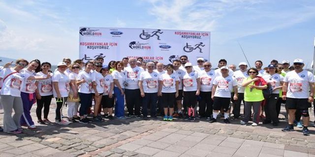 “İzmir Ticaret Odası Running Team” ile katıldı