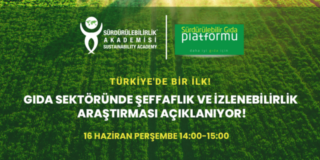Türkiye Gıdada Şeffaflık ve İzlenebilirlik Tüketici Araştırması