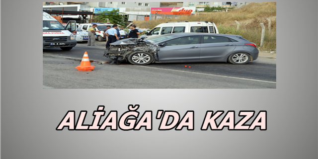 İzmir'de Otomobil Tir'a Çarptı: 2 Yaralı