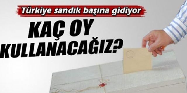 Türkiye sandık başına gidiyor