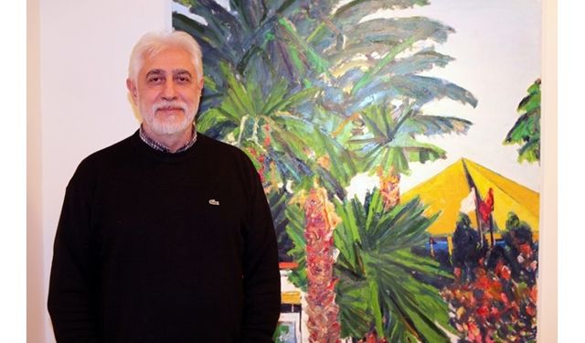 Ressam Resul Aytemür’ün Resim Sergisi Selçuk Yaşar Sanat Galerisi’nde Açıldı.