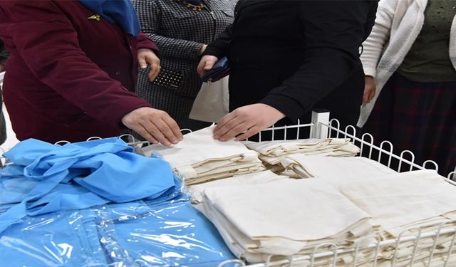 Bornova Belediyesi bez torbada da örnek