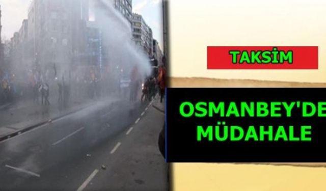 Berkin'e veda sonrası Taksim'e polis seti!
