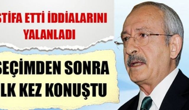 Kemal Kılıçdaroğlu: Beklediğimiz oranda oy almadık