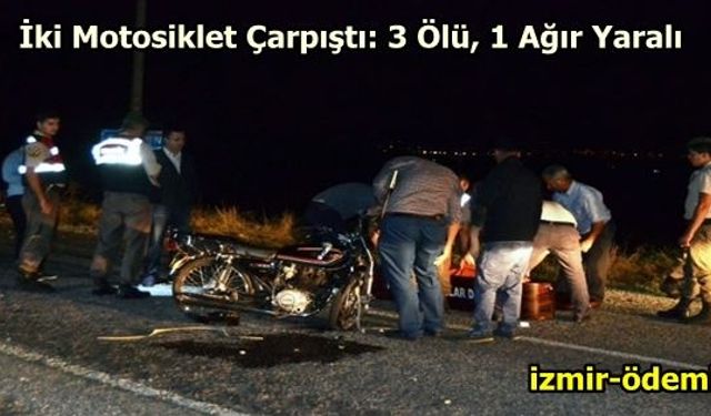 Motosiklet kazası can aldı 