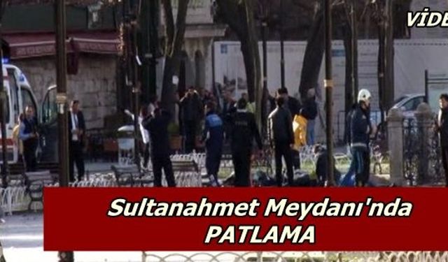 Sultanahmet Meydanı'nda Patlama