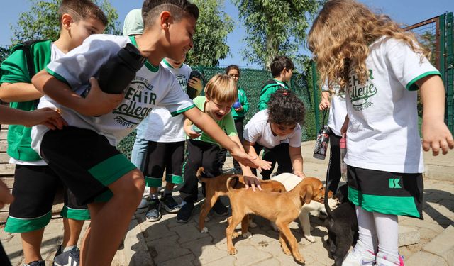 Buca Belediyesi Miniklere Hayvan Sevgisi Aşılıyor