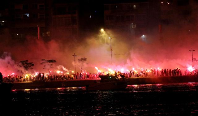 İzmir'de Göztepe Çoşkusu