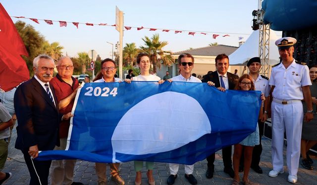 Ilıca Halk Plajı, ‘Mavi Bayrak’ ödülüne layık görüldü