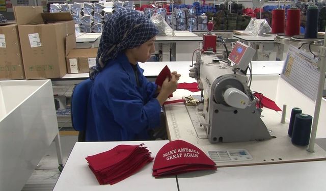 Trump’ın seçim şapkası Adıyaman’dan