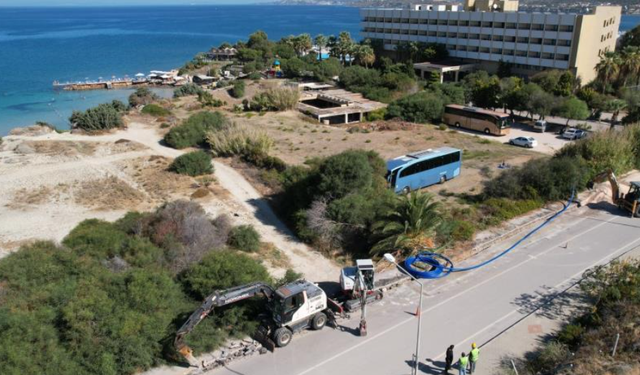 Çeşme’nin 30 yıllık su sorunu çözülüyor