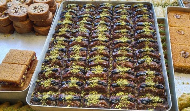 Çikolatadan sonra, ilk defa Dubai baklavası