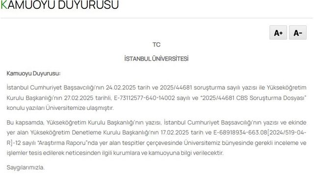 İstanbul Üniversitesi, İmamoğlu'nun diplomasını incelemeye aldı...