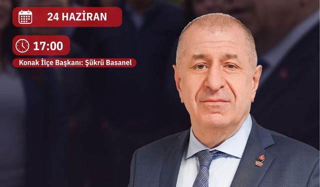 Ümit Özdağ İçin Konak'ta Hayır Lokması Dağıtılacak!