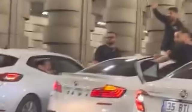 İzmir’de Trafiği Kapatan Konvoya Ceza