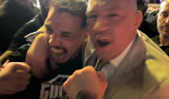 İzmirli şampiyona, ilk tebrik Conor McGregor'dan