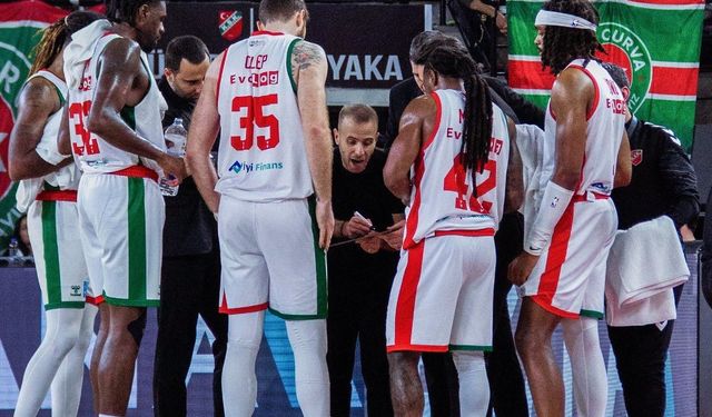 Karşıyaka Basketbol, haftayı son sırada tamamladı