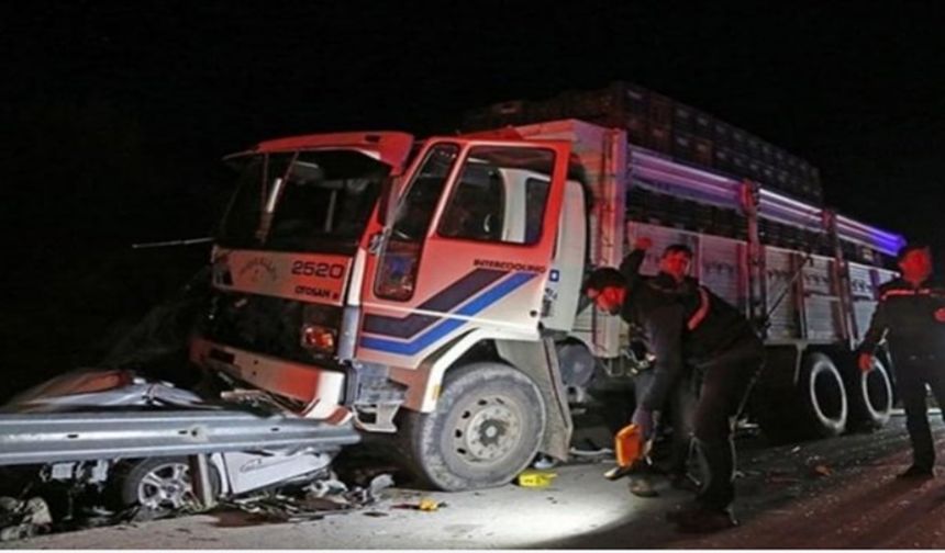 Trafik kazası can aldı