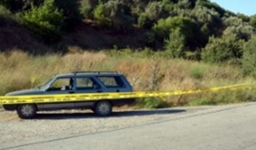 İzmir Bergama'da bir kişi öldürüldü 