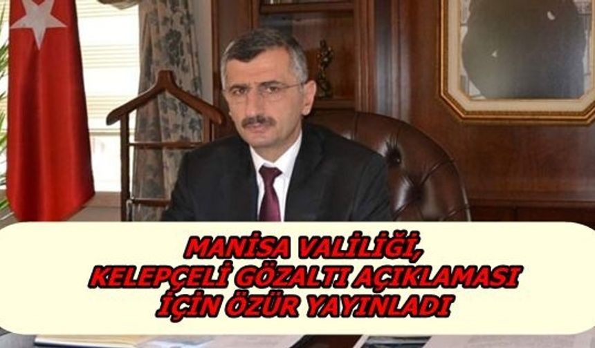 Manisa Valisi Erdoğan Bektaş hakkında soruşturma