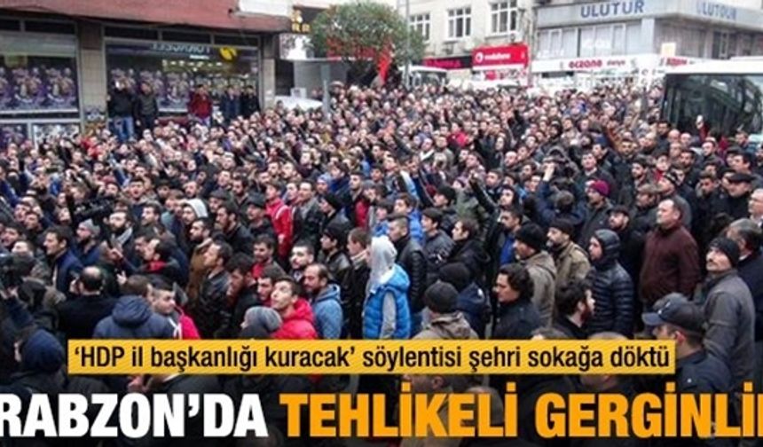 Trabzon'da Tehlikeli Gerilim