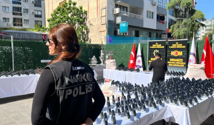 İzmir polisinden 4 gün süren dev operasyon: