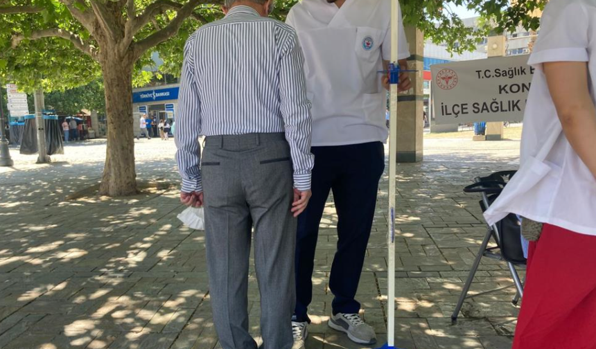 İzmir'de boy ve kilo ölçümü uygulaması başladı