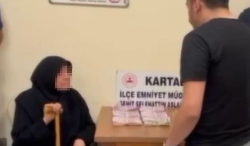 ‘Polisim' diyerek yaşlı kadını 5 milyon lira dolandırdılar