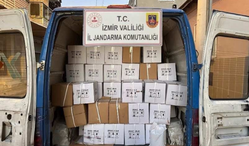 İzmir’de Yeni Yıl Öncesi Kaçak Alkol Operasyonu