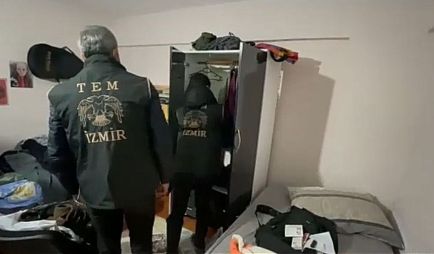 İzmir'de DEAŞ operasyonu: 40 gözaltı