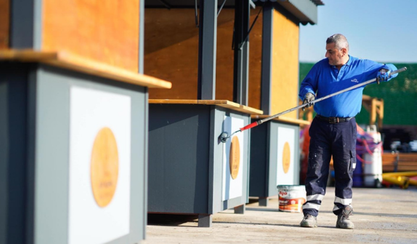 İzmir'de Mısır ve Kestane Tezgâhları Yenilendi