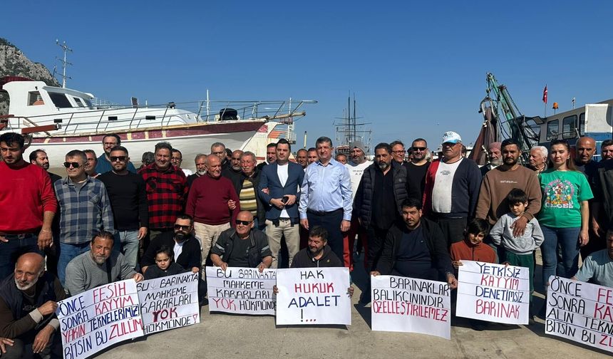 Balıkçı Barınağı’nda Kayyum Krizi Sürüyor..