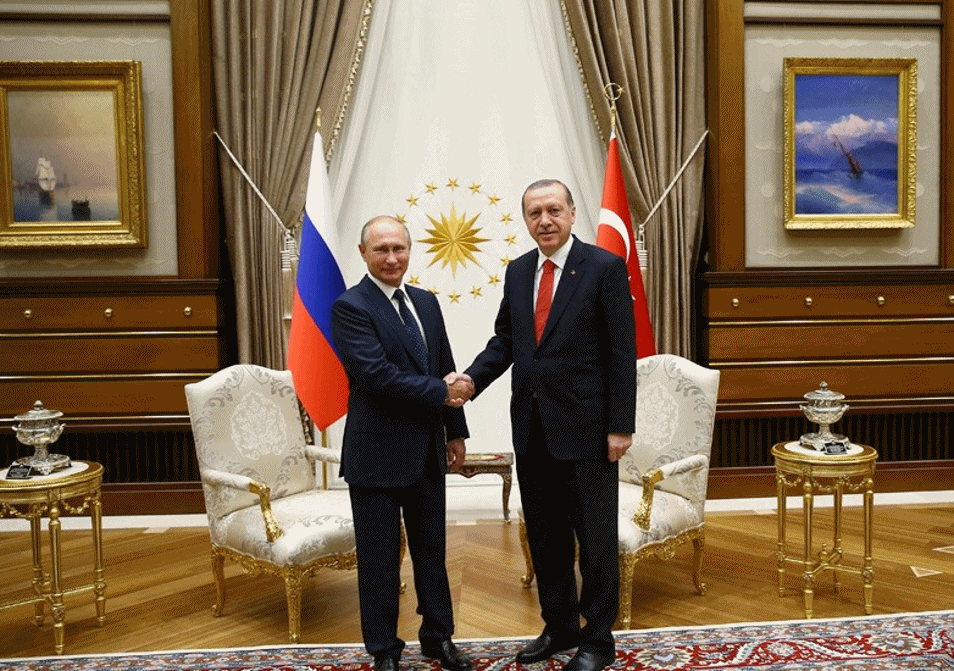 Ankara'da Erdoğan Putin Görüşmesi